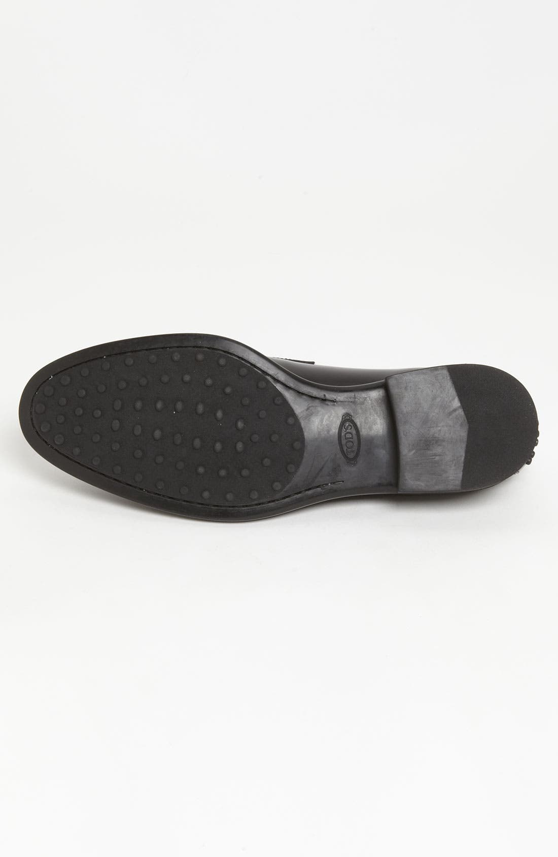 Strap Bit Loafer, Alternate, color, BLACK