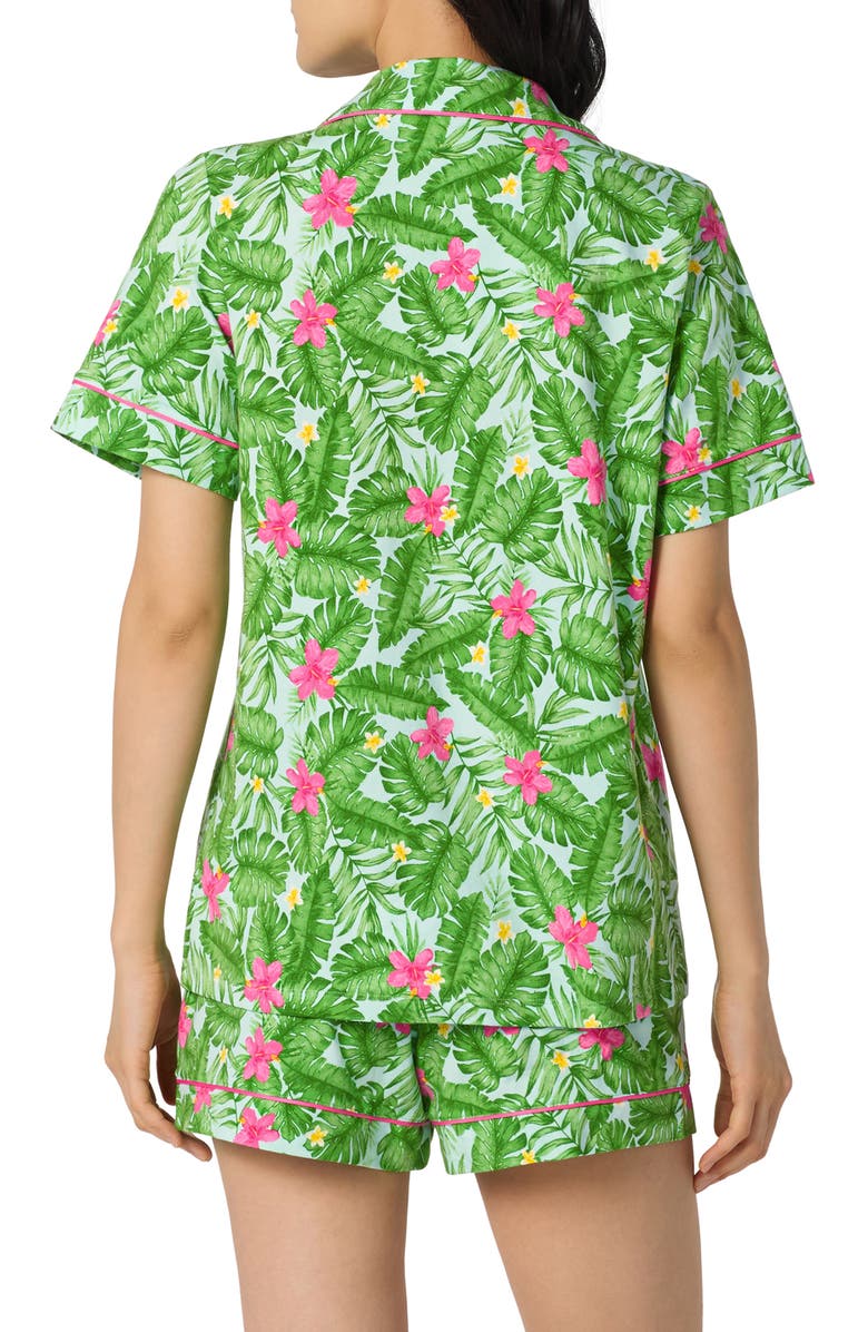 BedHead Pajamas Print Stretch Organic Cotton Short Pajamas, Alternate, color, 