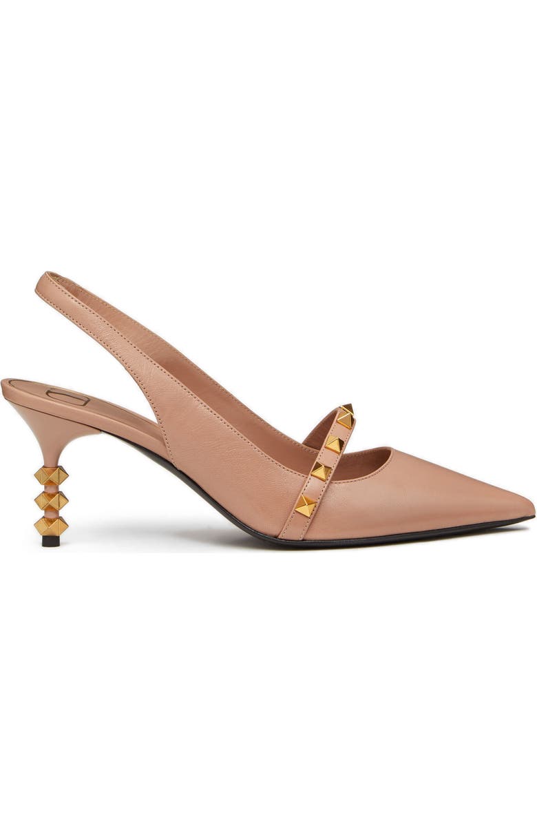 Valentino Garavani Rockstud Slingback Pump, Alternate, color,