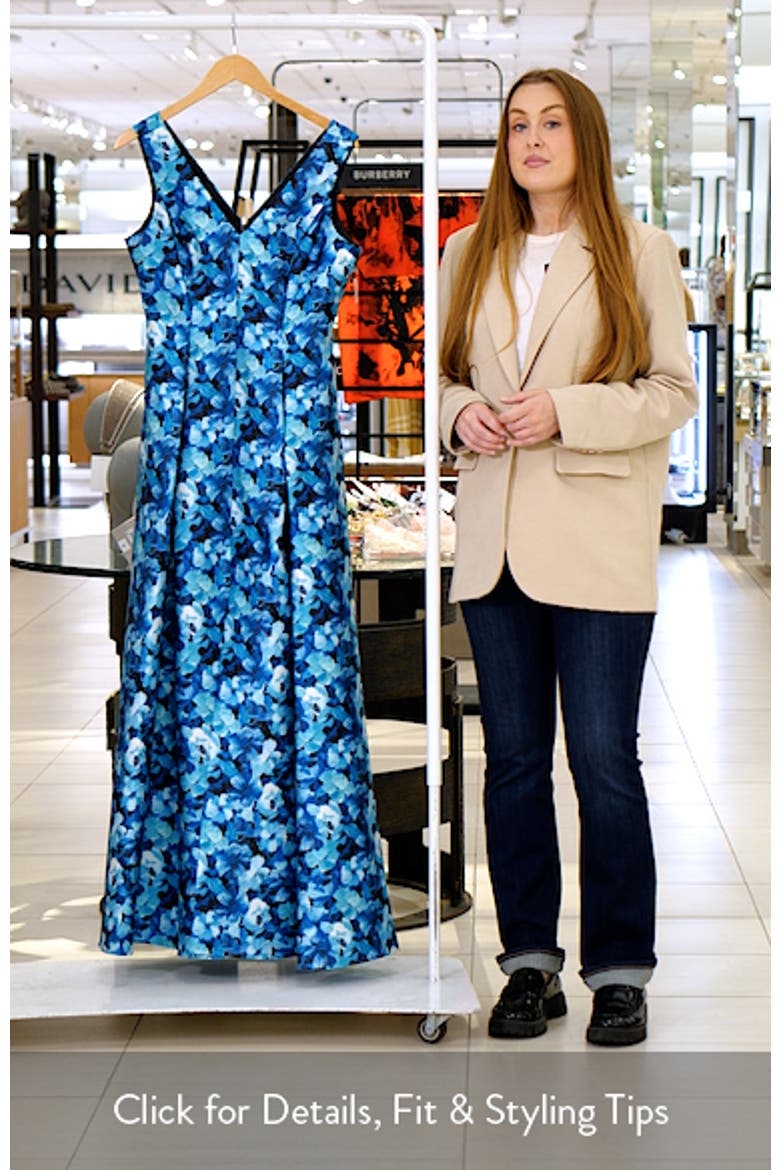 Sleeveless Mikado Gown video