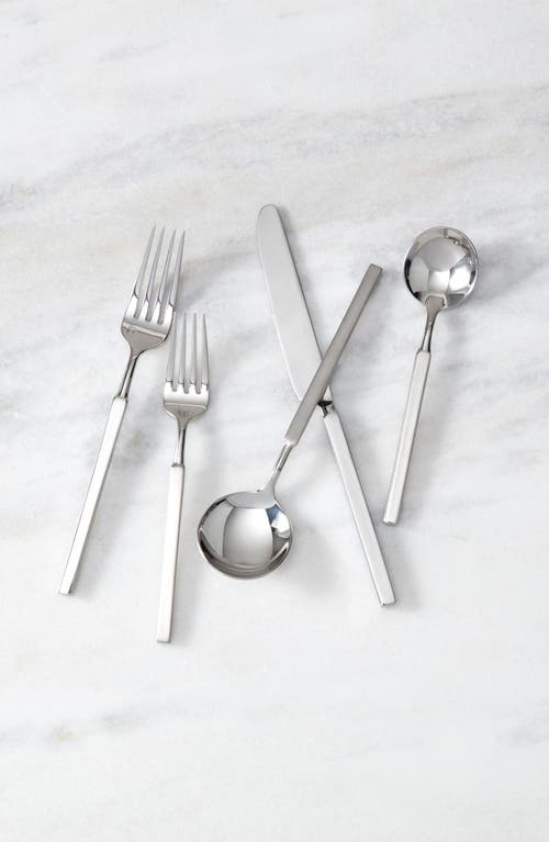 Fortessa Jaxson 20-piece Place Setting In Silver