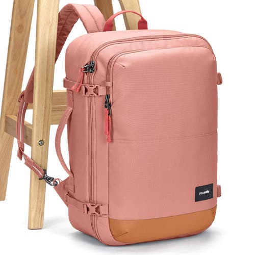 Pacsafe Go 34l Carry-on Backpack In Pink