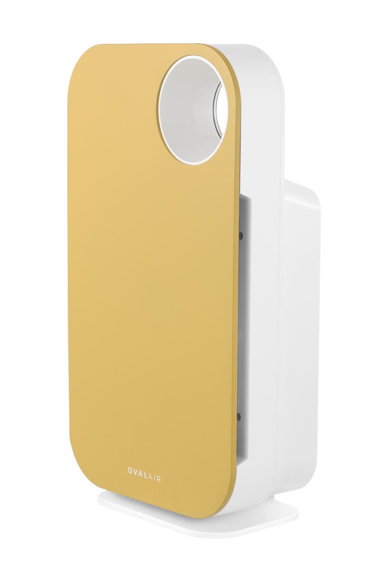 3-Stage True HEPA Air Purifier, Main, color, Vintage Buttercup Yellow