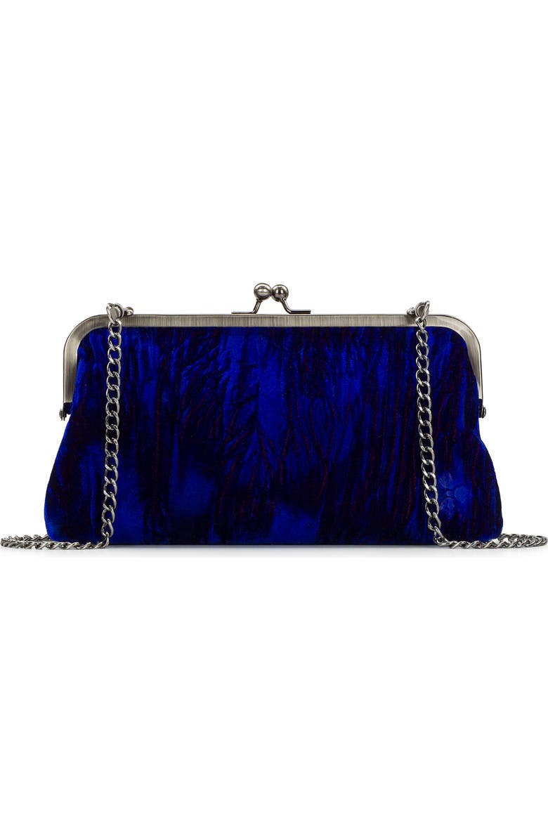 Patricia Nash Potenaz Frame Bag, Main, color, Blue