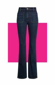High Rise Curvy Bootcut Jeans
