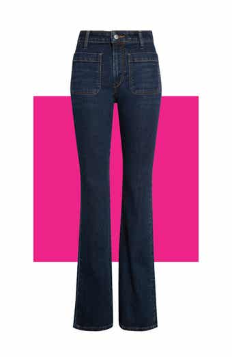High Rise Curvy Bootcut Jeans