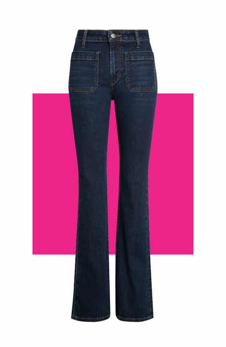 High Rise Curvy Bootcut Jeans