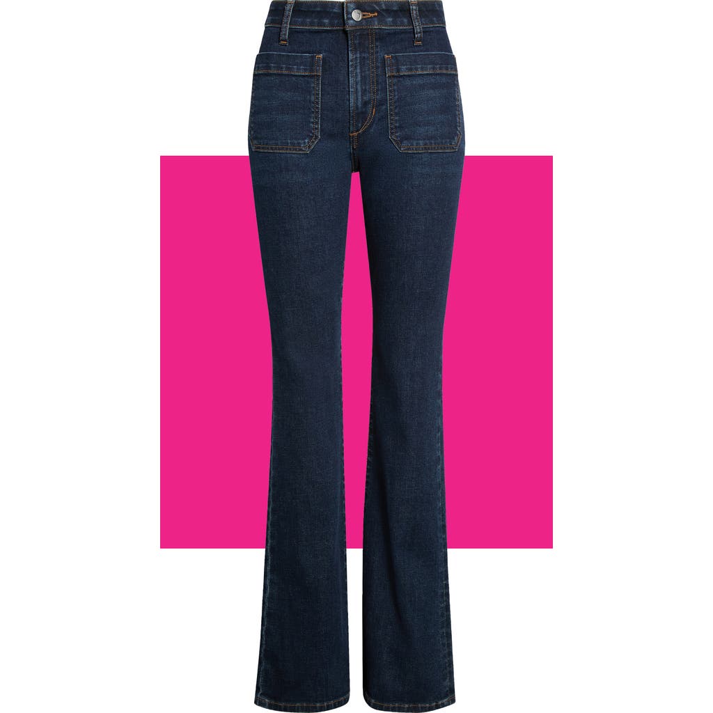 Joe's High Rise Curvy Bootcut Jeans In Deep Sea