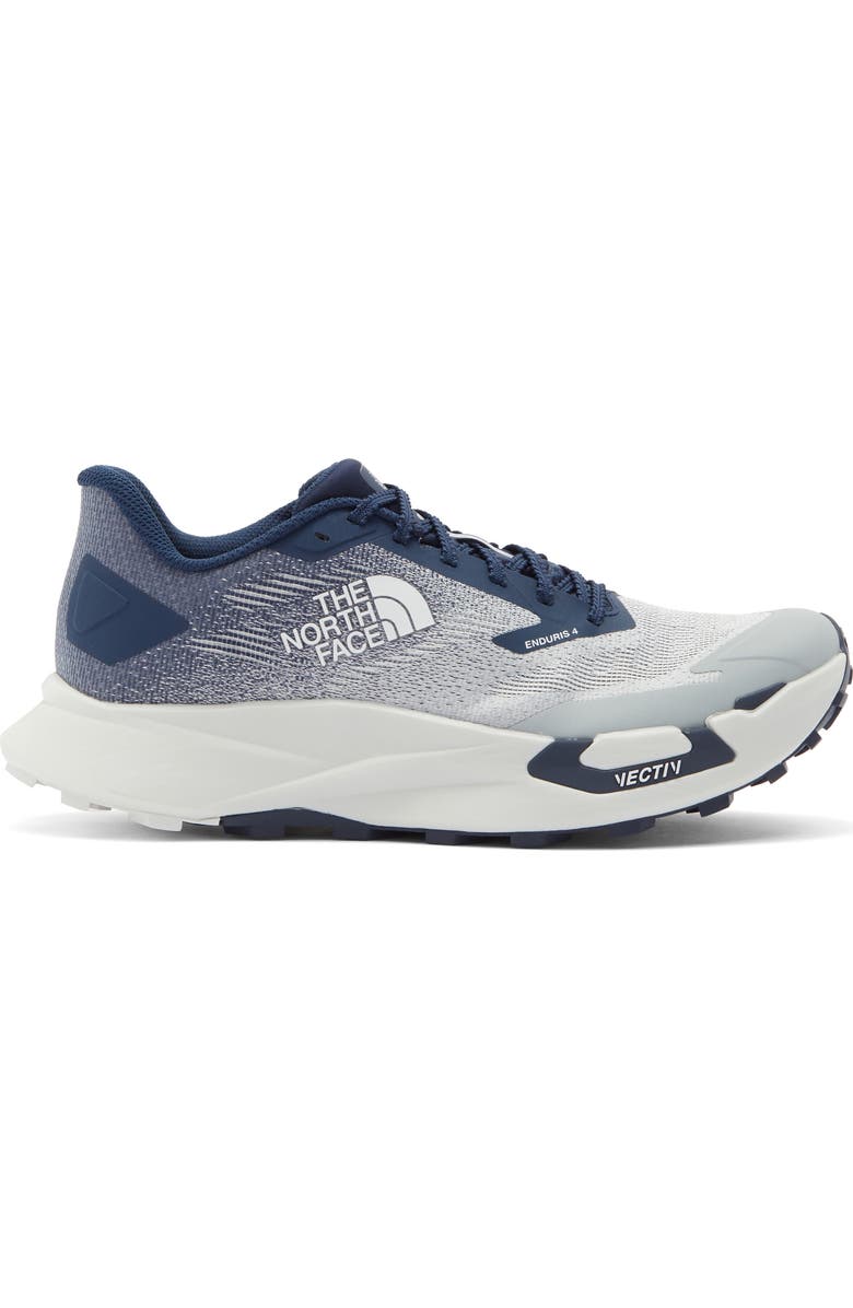 The North Face VECTIV<sup>™</sup> Enduris 4 Trail Running Shoe, Alternate, color, Glacier Gray/ Summit Navy