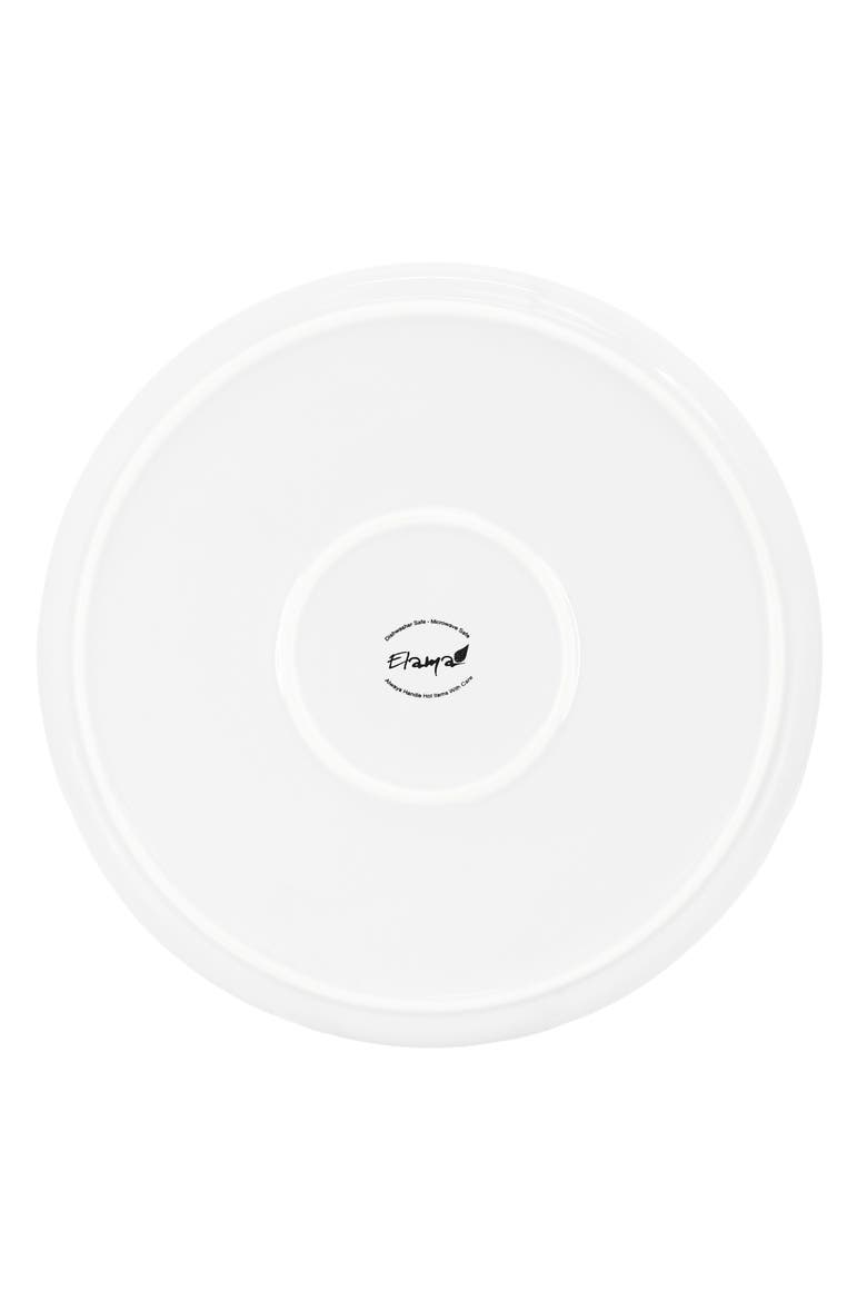 Duncan 18 Piece Porcelain Dinnerware Set, Alternate, color, White