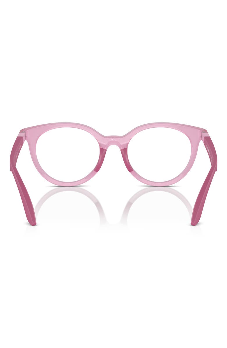 Emporio Armani 45mm Phantos Optical Glasses, Alternate, color,