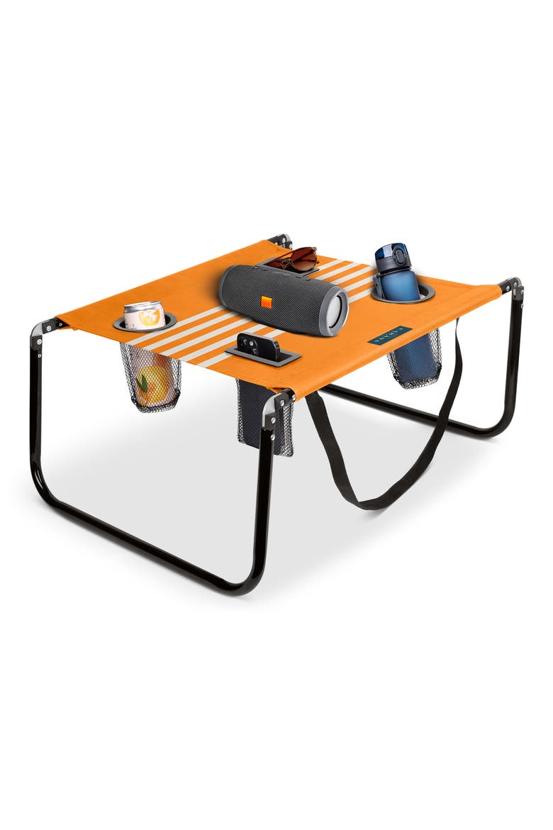Portable Beach Table, Alternate, color, ORANGE
