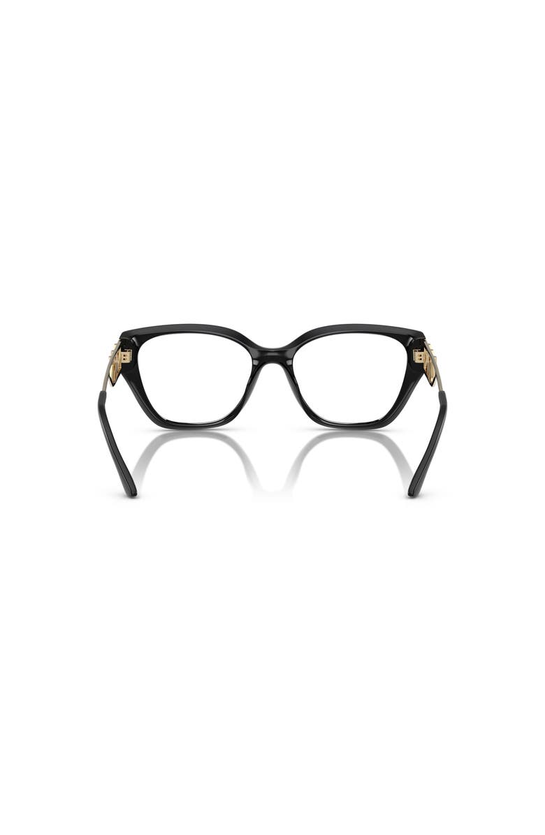Michael Kors 54mm Square optical glasses, Alternate, color, Black