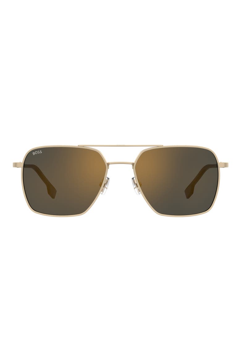 57mm Aviator Sunglasses, Main, color, 0AOZ-JO