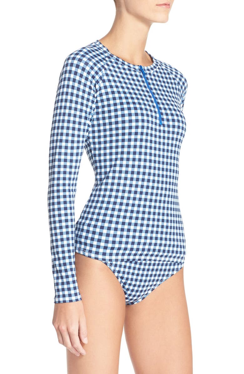 Tommy Bahama Gingham Rashguard, Alternate, color, 