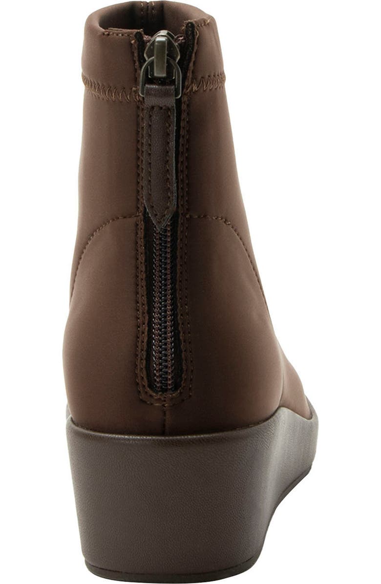 Alegria by PG Lite Harmoni Platform Wedge Bootie, Alternate, color, Chocolate