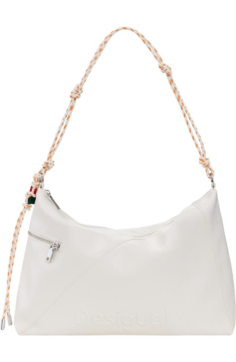 Desigual Faux Leather Shoulder Bag, Main, color,