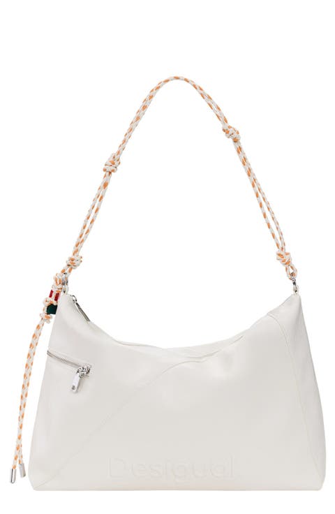 Faux Leather Shoulder Bag