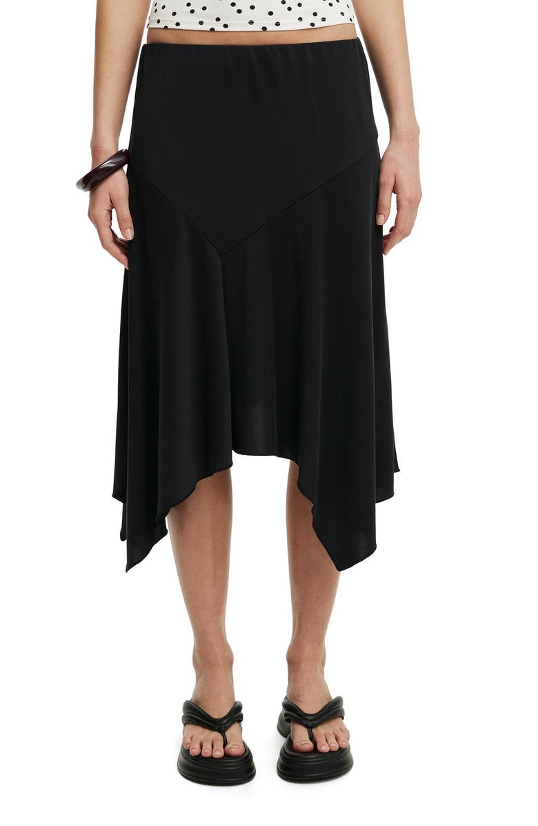 Cotton On Women's Sandy Midi Skirt, Main, color, Black