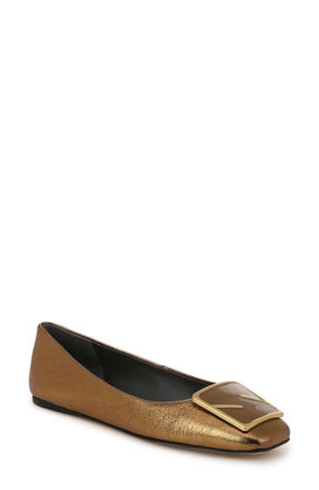 Sarto By Franco Sarto Flexa Maya Flat In Brown