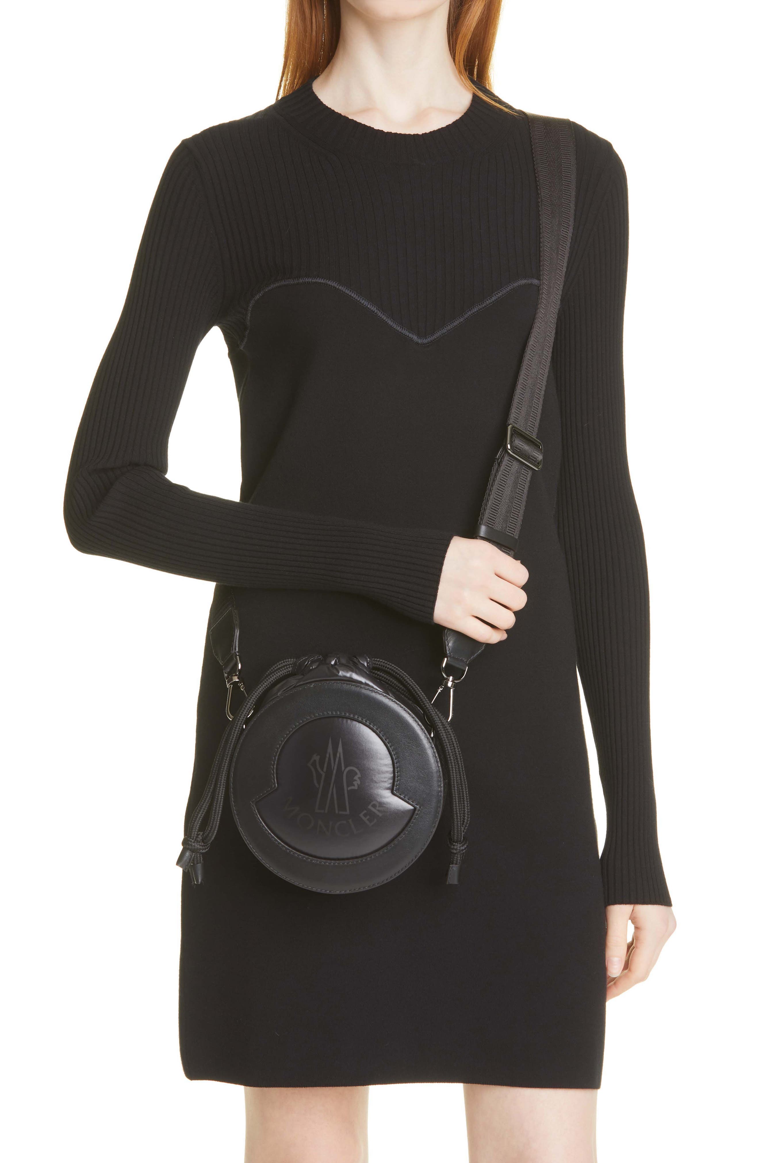 Moncler Groupie Circle Crossbody Bag, Alternate, color, 