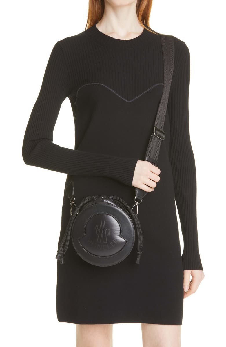 Moncler Groupie Circle Crossbody Bag, Alternate, color,
