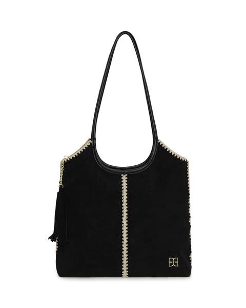 Back To Friends Suede Shopper