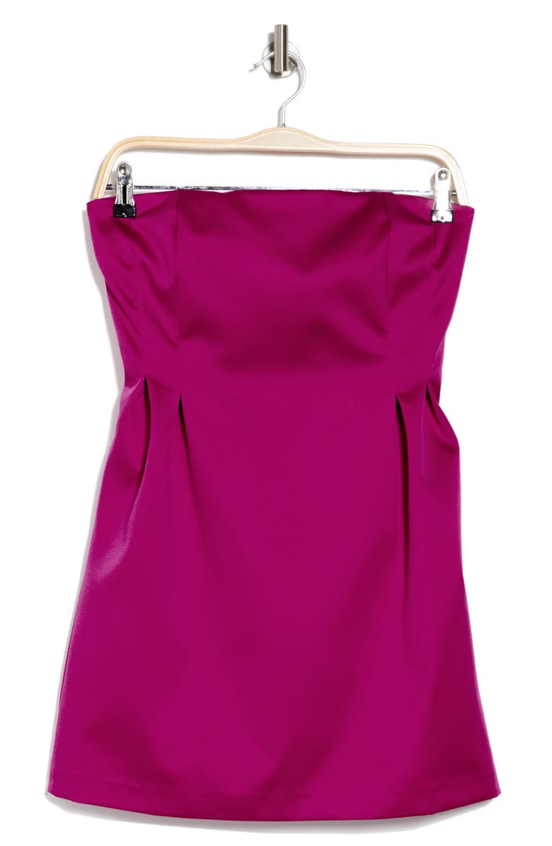 Sam Edelman Strapless Minidress, Alternate, color, Fuchsia