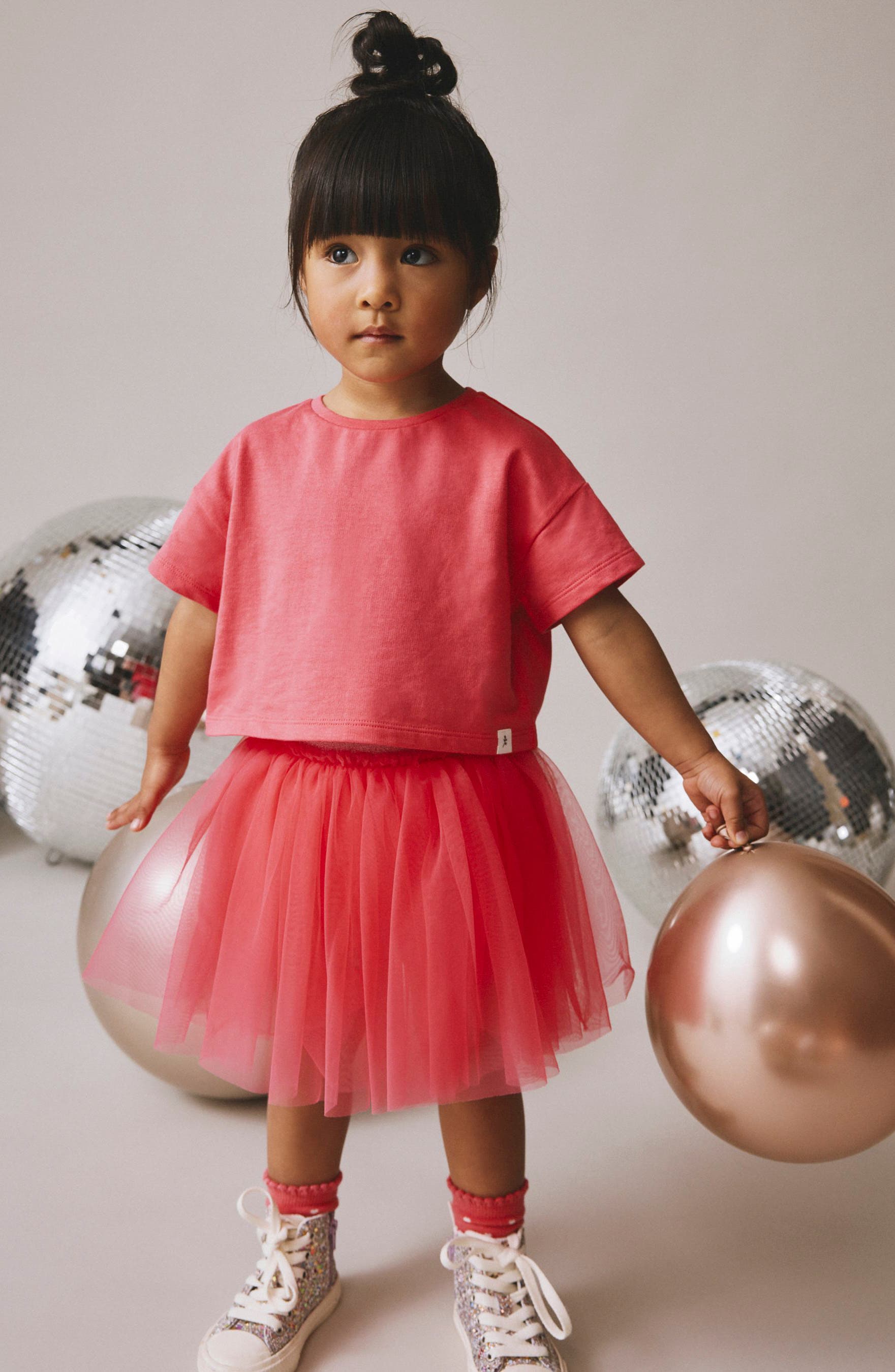 NEXT Kids' T-Shirt & Tulle Skirt Set — фото 2