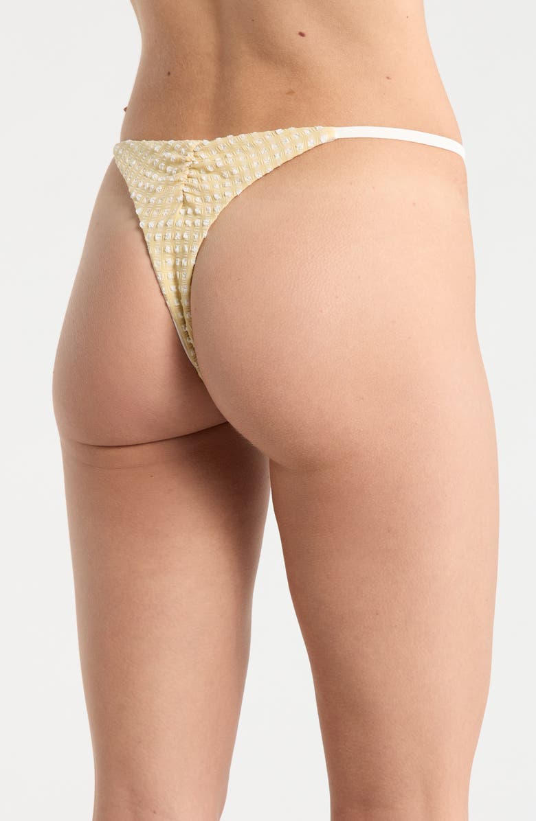 Dippin Daisys Fiji Bikini Bottoms, Alternate, color, Latte/ Ivory