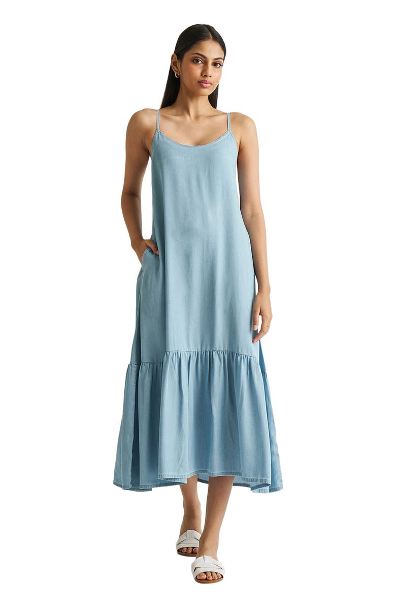 Reistor Flowy Maxi with Adjustable Straps, Alternate, color, Ocean Blue