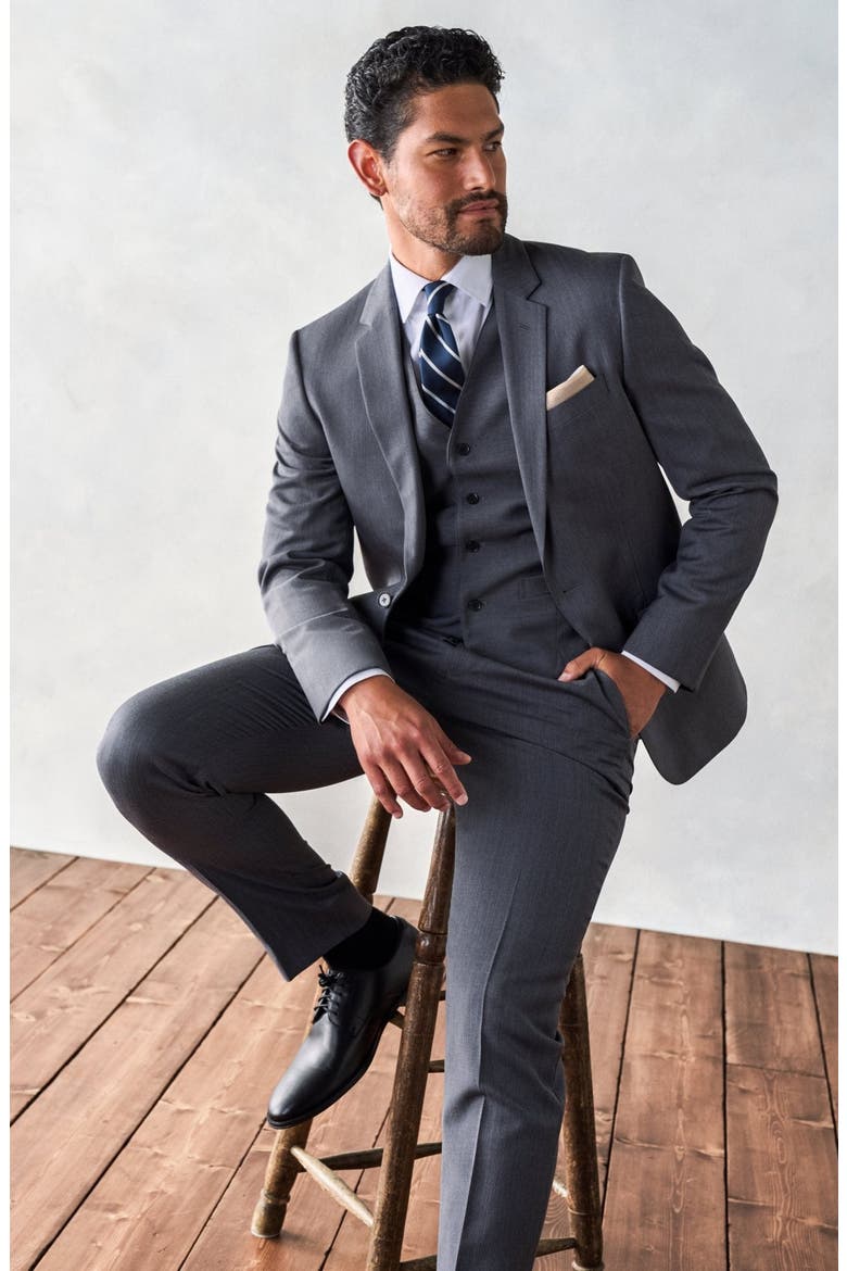 Suit Vest, Alternate, color, Grey