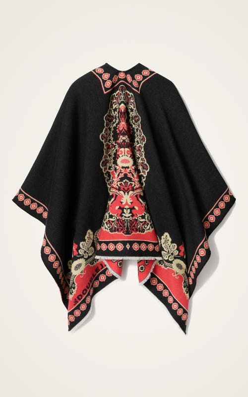 La Doublej Soul Poncho In Multi