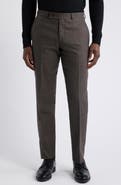 Jack Victor Patrick Flat Front Wool Blend Dress Pants
