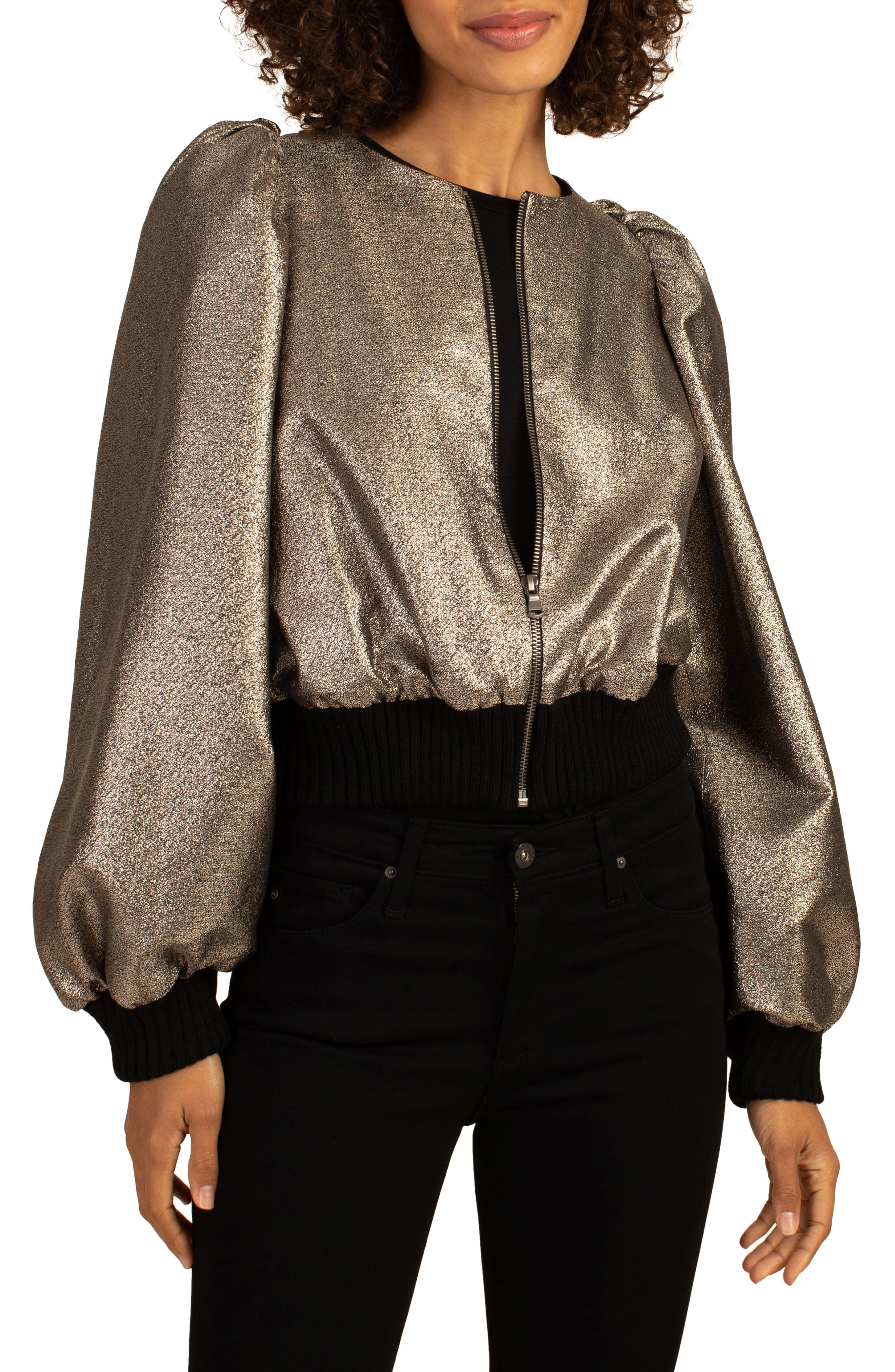 Trina Turk Supernova Bomber Jacket