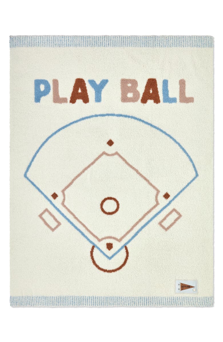 Barefoot Dreams<sup>®</sup> CozyChic<sup>®</sup> Play Ball Stroller Blanket, Alternate, color, Cream Multi