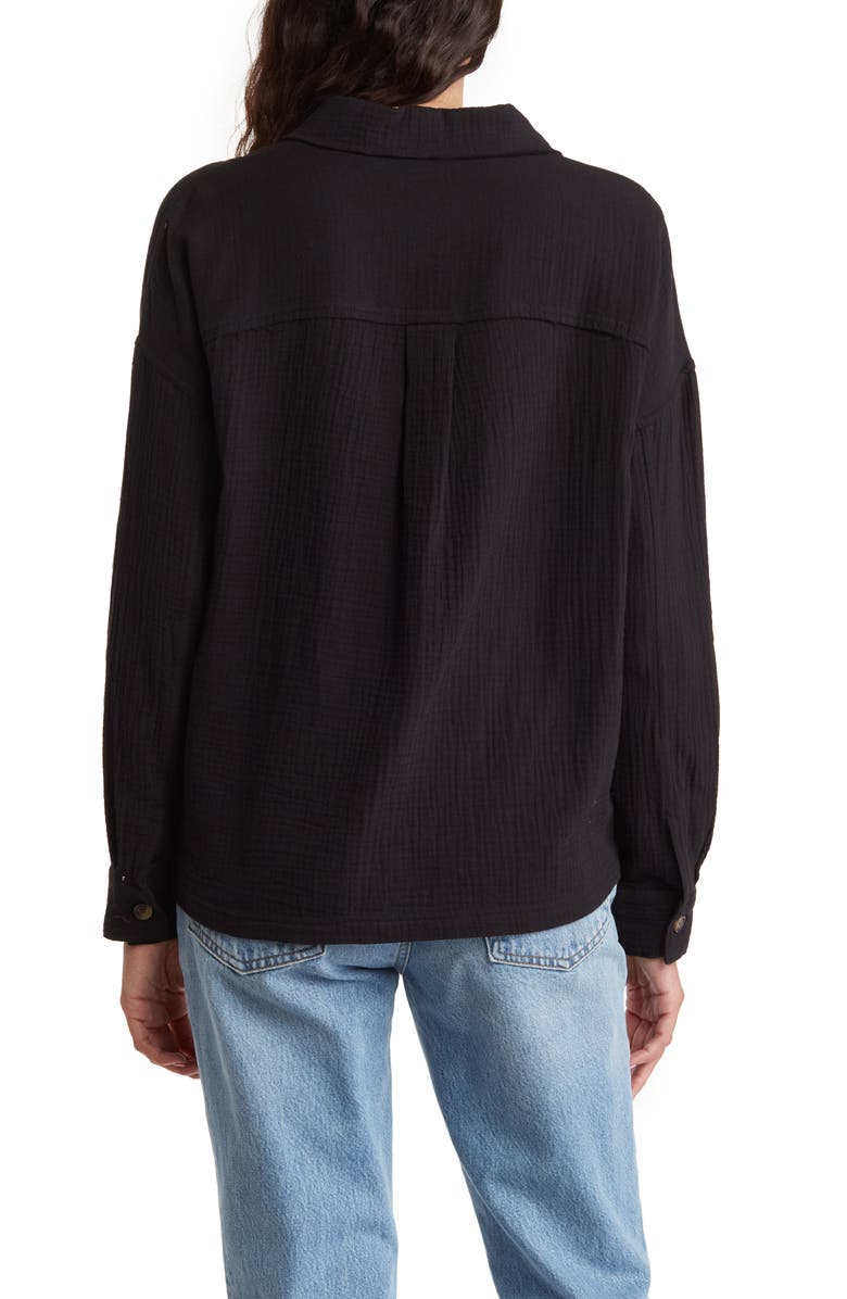 SUPPLIES BY UNIONBAY SUPPLIES BY UNION BAY Liz Gauze Shacket, Alternate, color, 