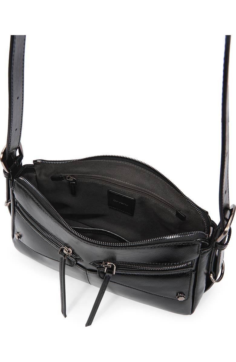 Oryany Moto Leather Shoulder Bag, Alternate, color,