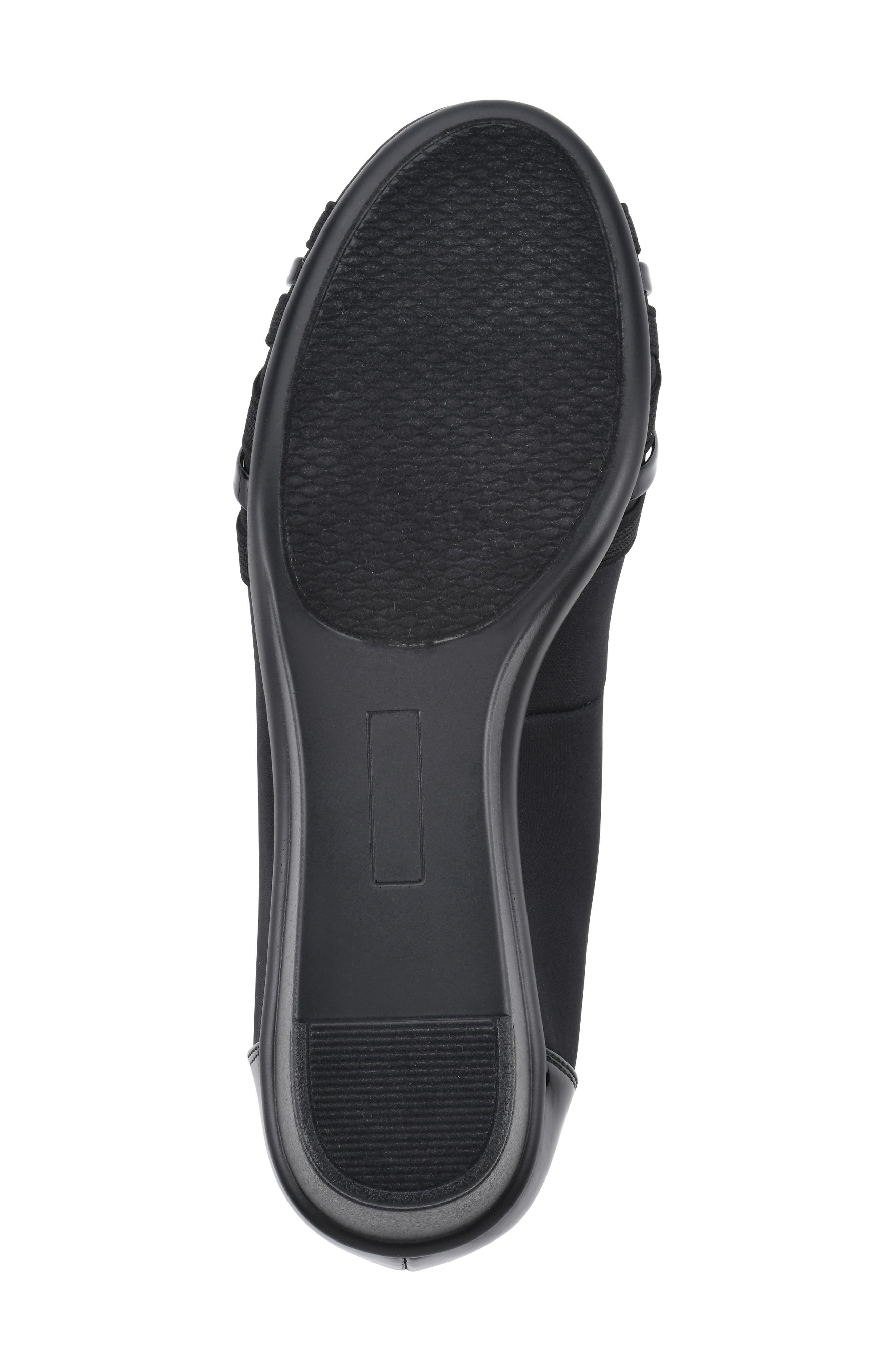 CLIFFS BY WHITE MOUNTAIN Bowie Wedge Pump - Wide Width Available, Alternate, color, Black/ Nylon