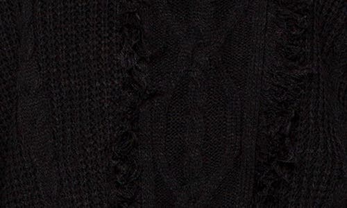 Liverpool Los Angeles Mix Stitch Sweater In Black