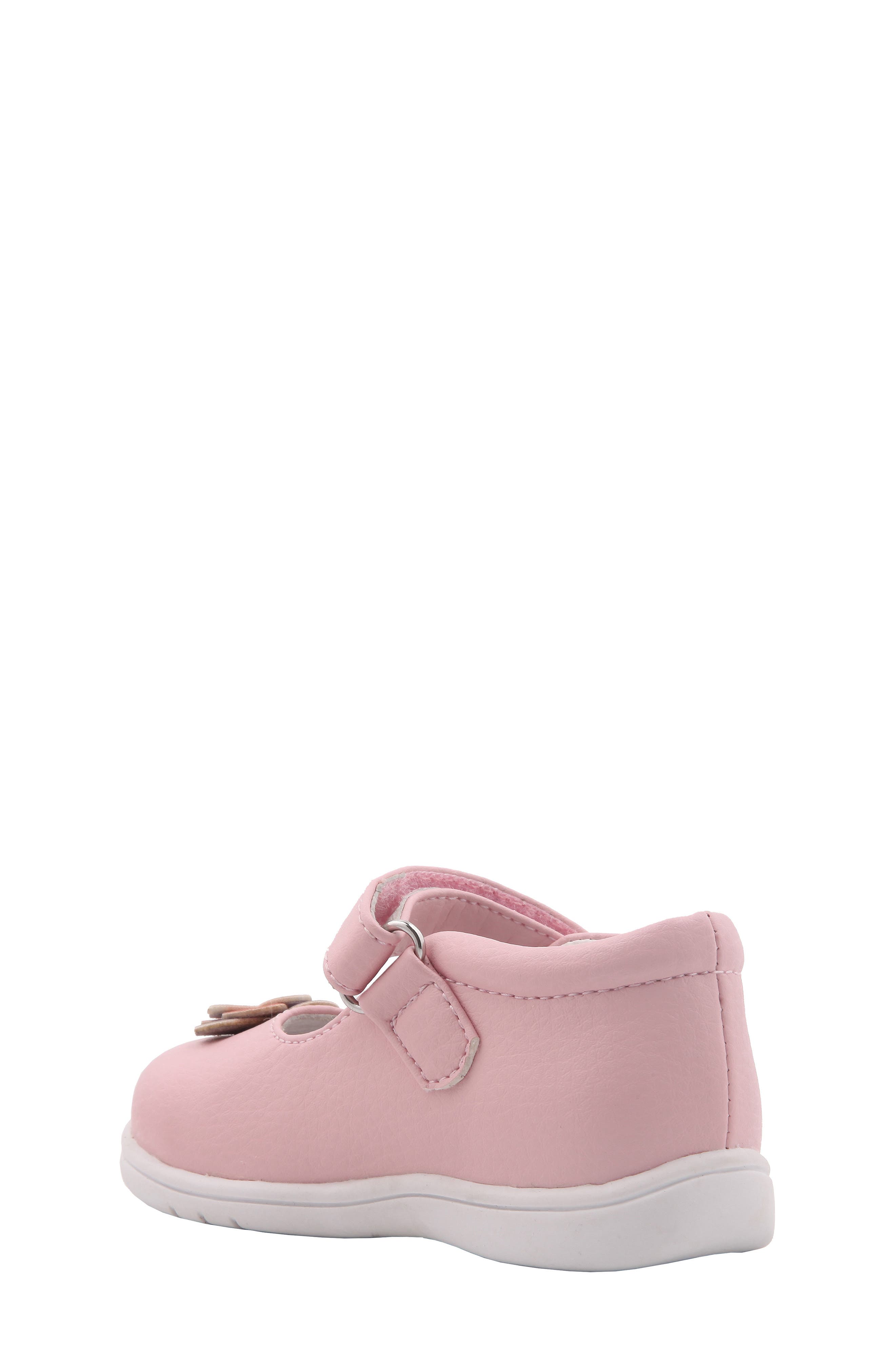 Nina Mary Jane Flat, Alternate, color, LIGHT PINK TUMBLED