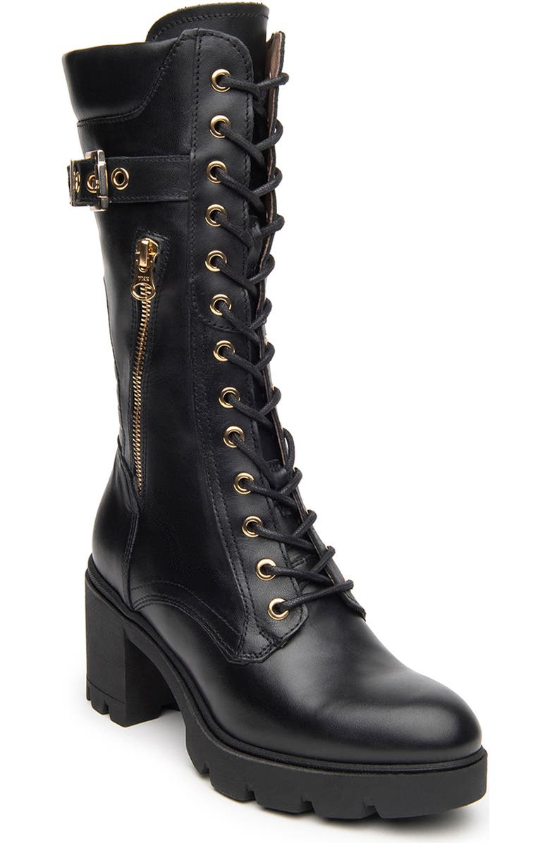 NeroGiardini Moto Platform Boot, Main, color,