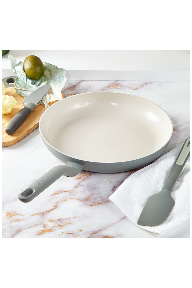 Leo Balance 12-Inch Frying Pan, Alternate, color, MOON MIST