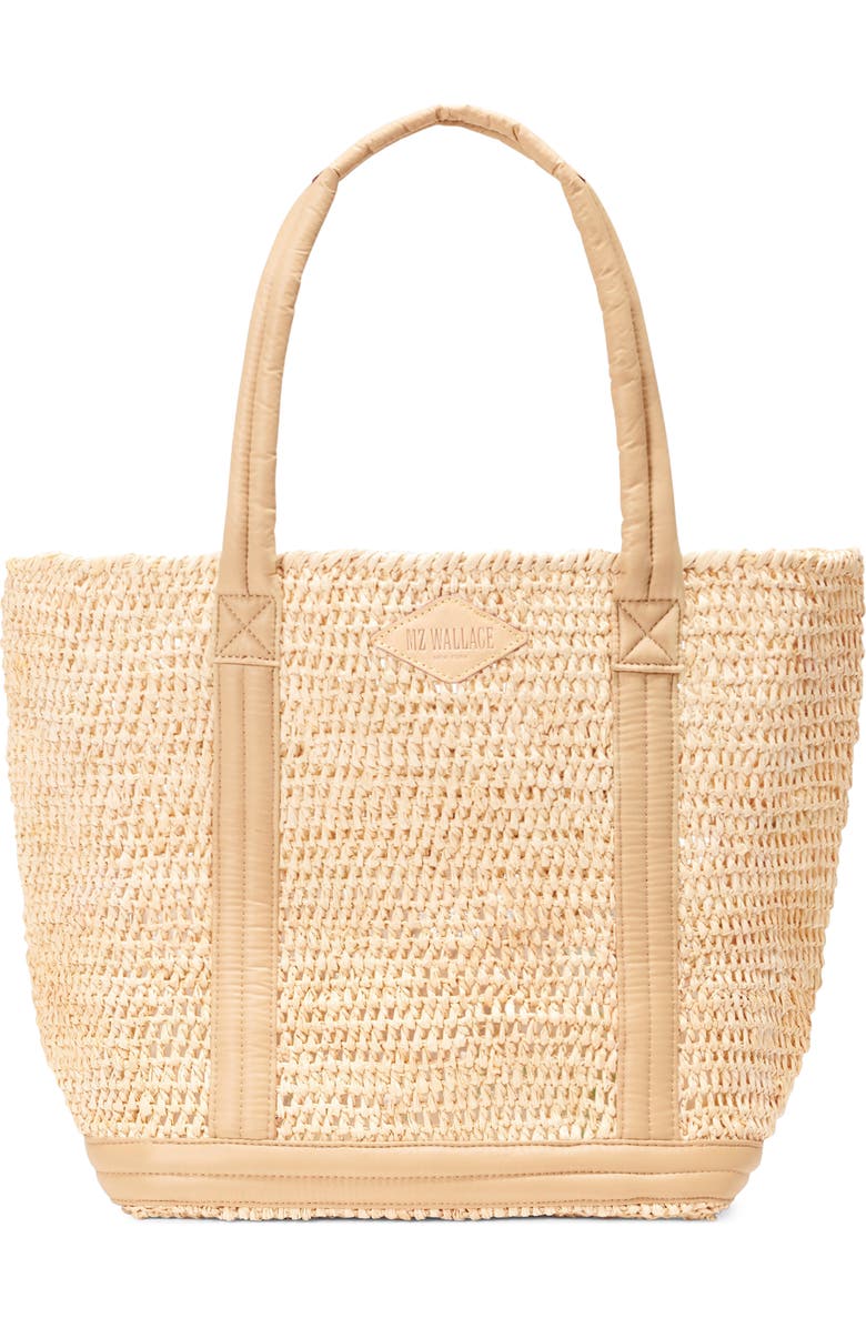 MZ Wallace Medium Raffia Tote, Main, color,