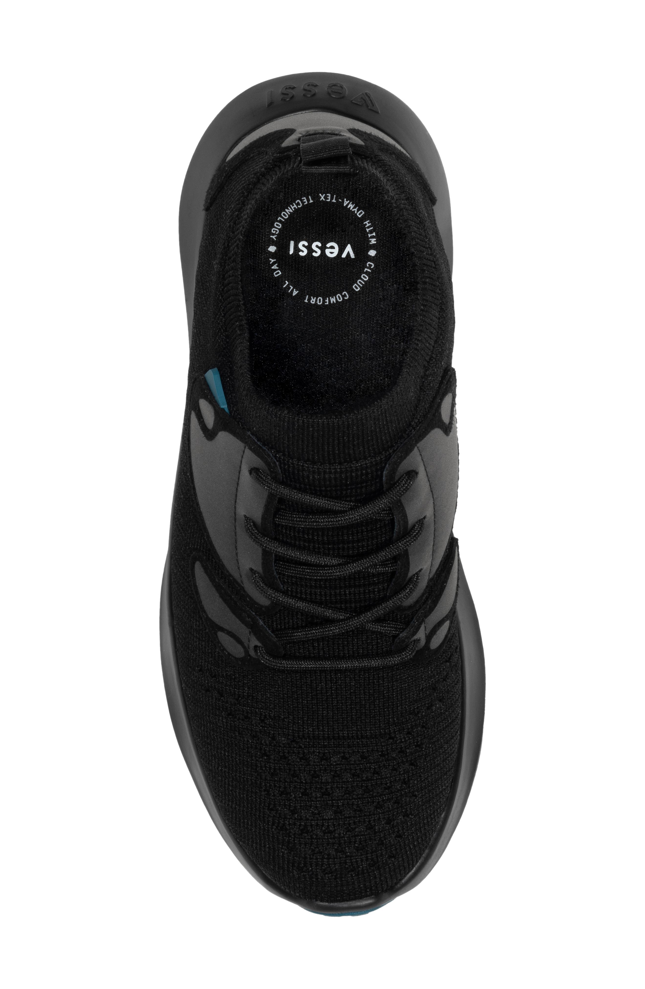 Everyday Move Waterproof Sneaker, Alternate, color, ONYX BLACK ON BLACK