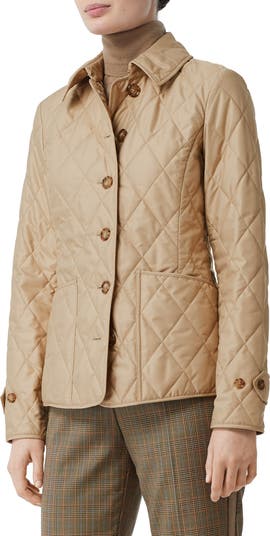 Burberry quilted jacket used on sale