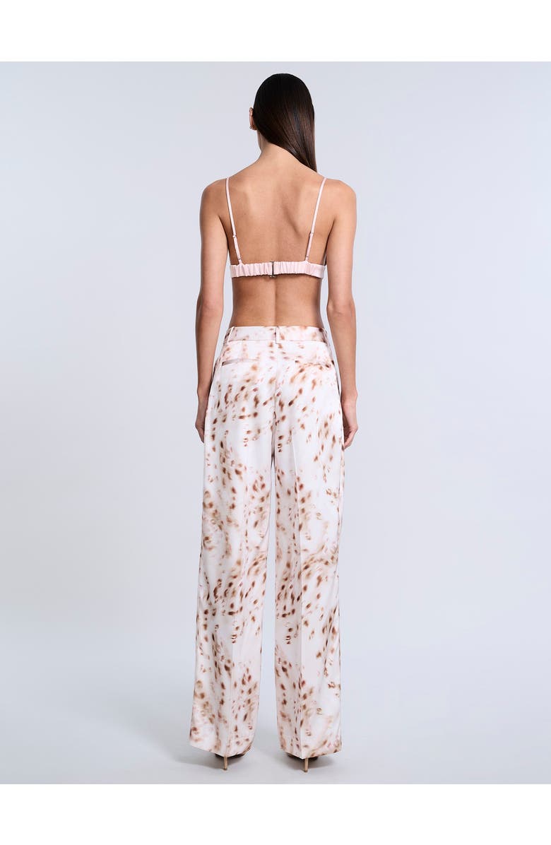 BCBGMAXAZRIA Animal Print Relaxed Pant, Alternate, color, Brown Sugar Animal Print