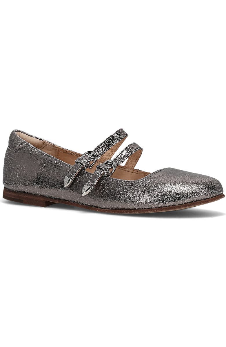 Frye Carson Mary Jane Flat, Main, color, Gunmetal