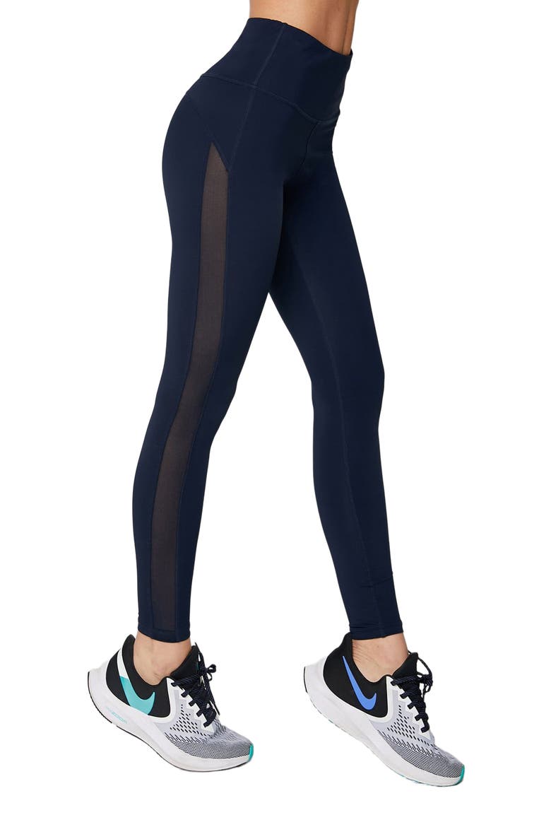 Incline Silkiflex High Waist Leggings 26", Alternate, color, Cool Navy
