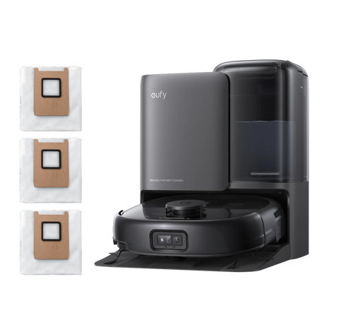 E25 Omni Robot Vacuum Self-Cleaning All-in-One Station and Official Dust Bags
